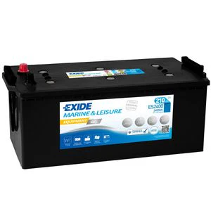 EXIDE ES2400 G210 MARINE LEISURE EQUIPMENT GEL BATTERY 210AH