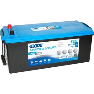 EXIDE Exide EP2100 Marine Leisure DUAL AGM Battery
