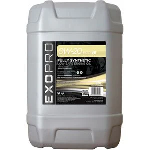 EXOPRO U237D20L 0W-20 ECO VE FULLY SYNTHETIC ENGINE OIL 20L U237