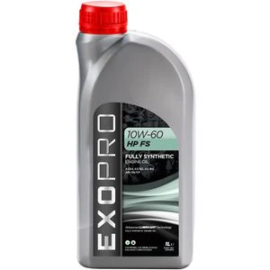 EXOPRO U244S1L 10W-60 HP FS FULLY SYNTHETIC ENGINE OIL 1L U244