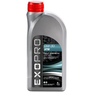 EXOPRO U252S1L 0W-30 XTR LS FULLY SYNTHETIC ENGINE OIL 1L U252
