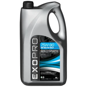 EXOPRO U301S5L 75W-90 SS GL4 & GL5 SEMI SYNTHETIC GEAR OIL 5L U301