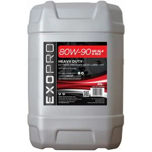EXOPRO U303D20L 80W-90 HD GL4 & GL5 HEAVY DUTY MINERAL GEAR OIL 20L U303