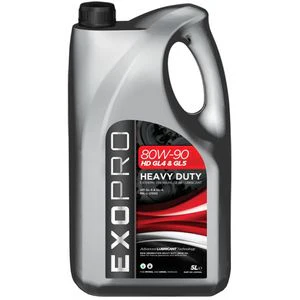 EXOPRO U303S5L 80W-90 HD GL4 & GL5 HEAVY DUTY MINERAL GEAR OIL 5L U303