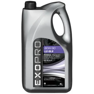 EXOPRO U336S5L 80W-90 LS GL5 MINERAL OIL BASED GEAR OIL 5L U336