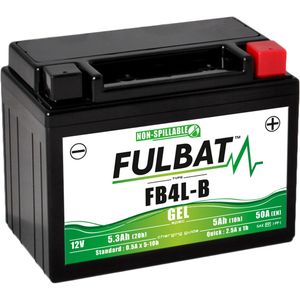 FULBAT FB4L-B GEL MOTORCYCLE BATTERY YB4L-B
