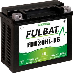 FULBAT FHD20HL-BS GEL FITHD MOTORCYCLE BATTERY YHD20HL-BS
