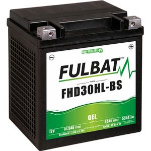 FULBAT FHD30HL-BS GEL FITHD MOTORCYCLE BATTERY YHD30HL-BS
