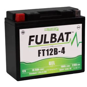 Fulbat FT12B-4 GEL MOTORCYCLE BATTERY YT12B-4