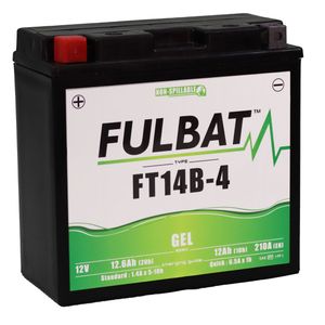 FULBAT FT14B-4 GEL MOTORCYCLE BATTERY YT14B-4