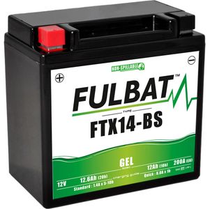 FULBAT FTX14-BS GEL MOTORCYCLE BATTERY