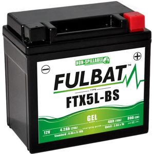 FULBAT FTX5L-BS GEL MOTORCYCLE BATTERY