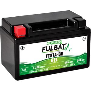 Fulbat FTX7A-BS GEL MOTORCYCLE BATTERY