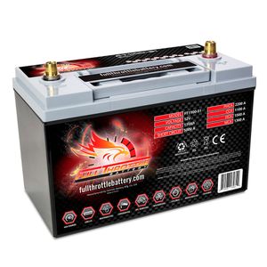 Full Throttle FT1100-31 High Performance 110Ah TPPL AGM Battery (PC2150)