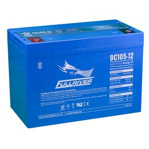 FullRiver DC105-12 DC Series Deep Cycle AGM Leisure Battery 105Ah