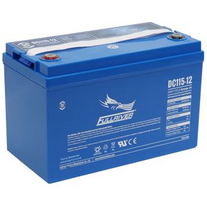 FullRiver DC115-12 DC Series Deep Cycle AGM Leisure Battery 115Ah