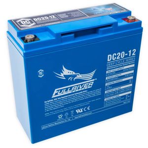 FullRiver DC20-12 DC Series Deep Cycle AGM Leisure Battery 20Ah
