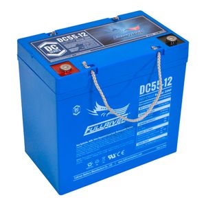 FullRiver DC55-12 DC Series Deep Cycle AGM Leisure Battery 55Ah