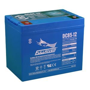 FullRiver DC85-12 DC Series Deep Cycle AGM Leisure Battery 85Ah