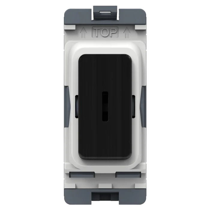 Caradok 20A 2Way SP Key Switch Matt Black