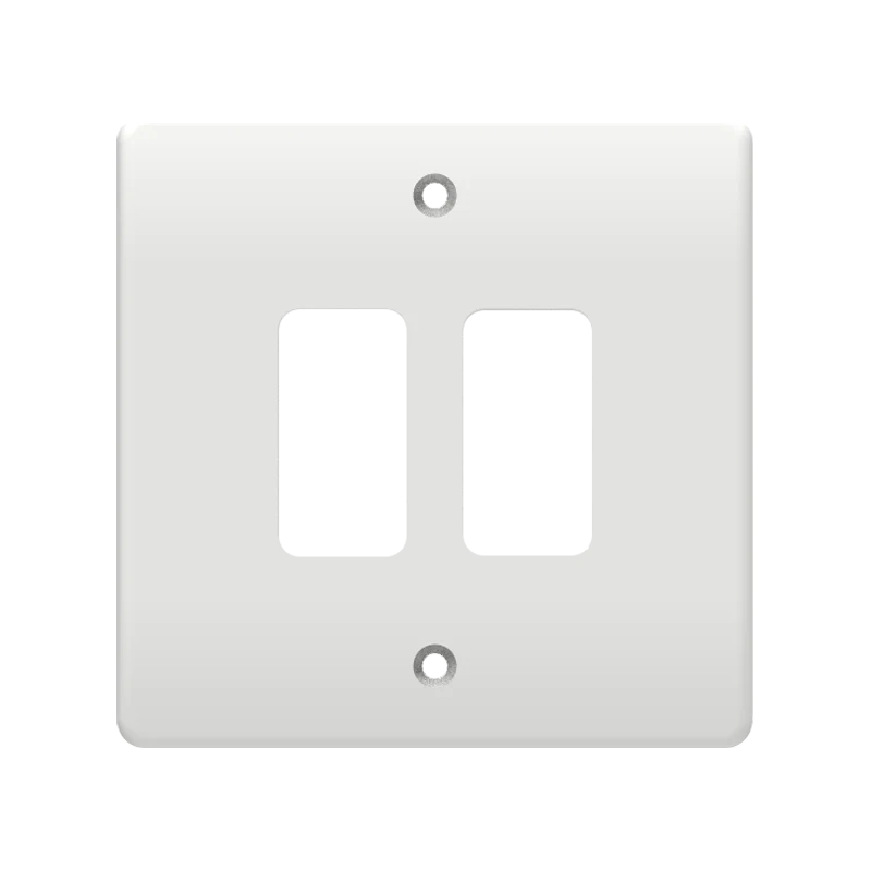 Caradok 2G Front Grid Plate White Moulded
