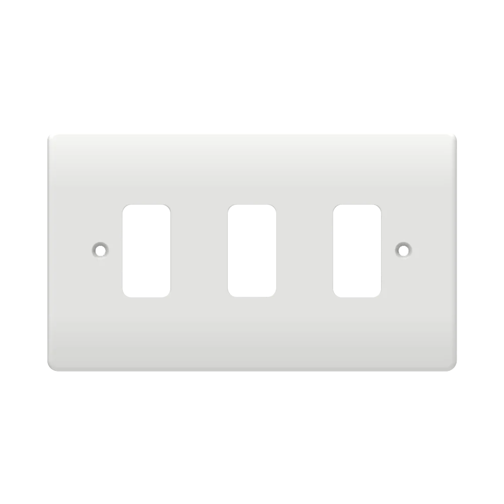 Caradok 3G Front Grid Plate White Moulded