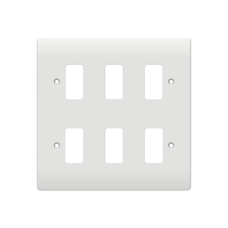 Caradok 6G Front Grid Plate White Moulded
