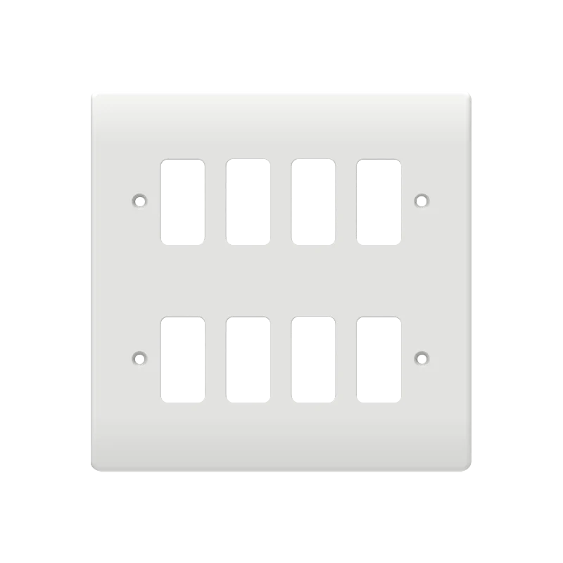 Caradok 8G Front Grid Plate White Moulded