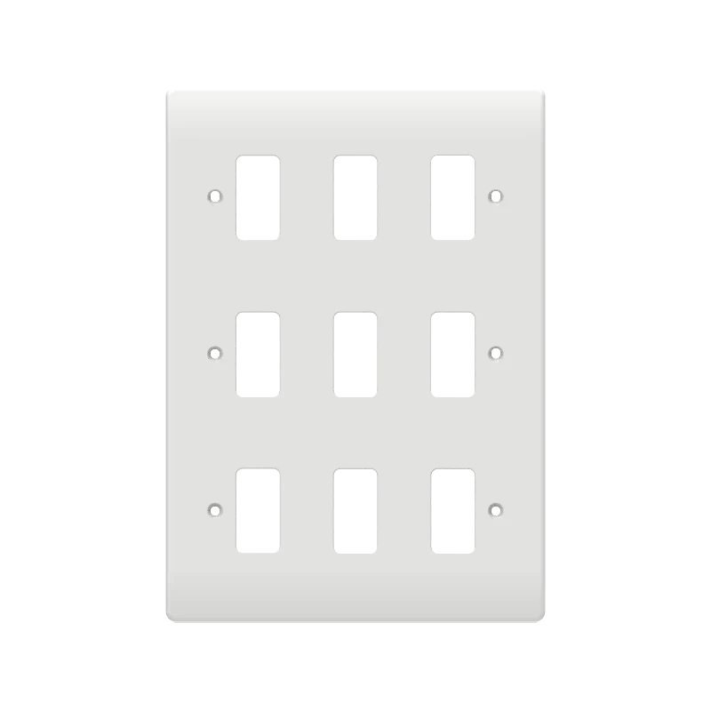 Caradok 9G Front Grid Plate White Moulded