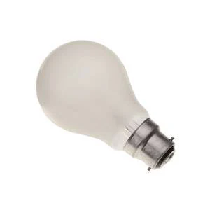 GLS 100w B22d/BC 240v GE Pearl/Frosted Pluslife Light Bulb - 3000 Hour