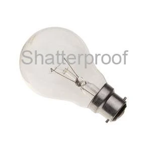 GLS 100w B22d/BC 240v Shatterproofed Pluslife Light Bulb - 3000 Hour