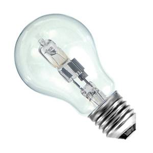 GLS 70w E27/ES 240v Bell Lighting Clear Energy Saving Halogen 60mm. Replace 100w Standard Bulb - DISCONTINUED