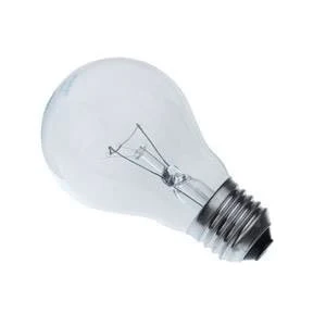 GLS Bulb 240v 40w E27/ES Clear Rough Service