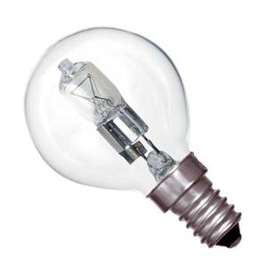 Golf Ball 28w E14/SES 240v Bell Lighting Clear Energy Saving Halogen Light Bulb - DISCONTINUED