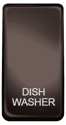 BG Nexus GRDWBN Grid Rocker Labelled  *DISH WASHER* Black Nickel- DISCONTINUED