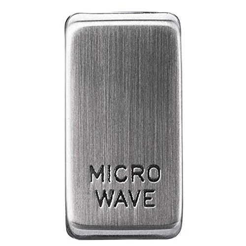 BG Nexus GRMWBS Grid Rocker Labelled  *MICROWAVE* Brushed Steel - DISCONTINUED