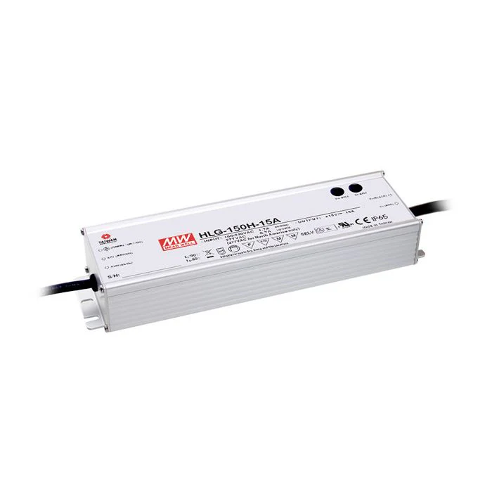 HLG-150H-S - Mean Well HLG-150H Series LED Driver 150W 12V – 54V