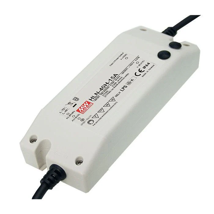 HLN-40H-BS - Mean Well HLN-40HB Series Dimmable LED Driver 40W 12V – 54V