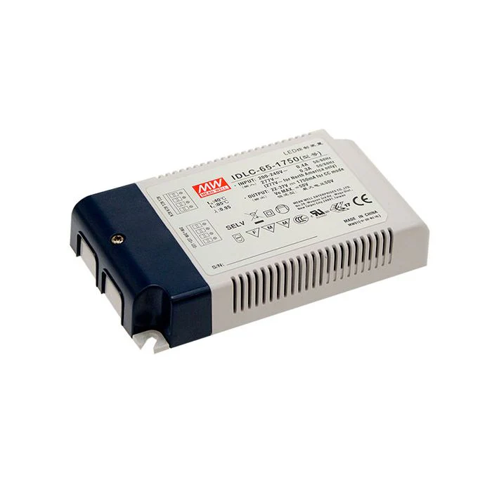 IDLC-65-S - Mean Well IDLC-65 Series LED Driver 63-65.1W 700-1750mA
