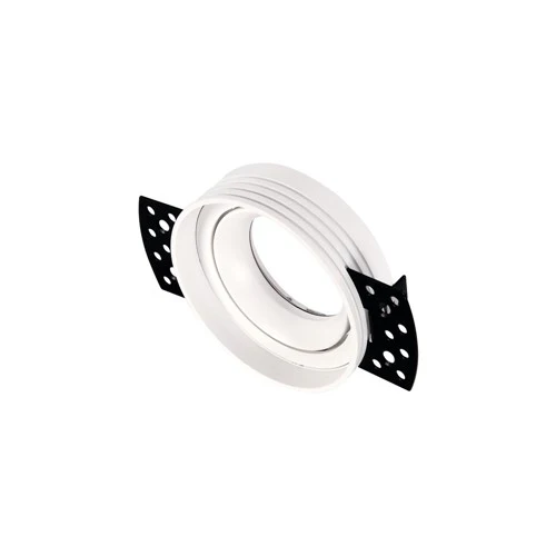 Integral LED Accentplus Downlight For Led Gu10 80Mm Cutout Ip20 Plaster In White 40 Deg Two Sides Tiltable - ILDL75N014