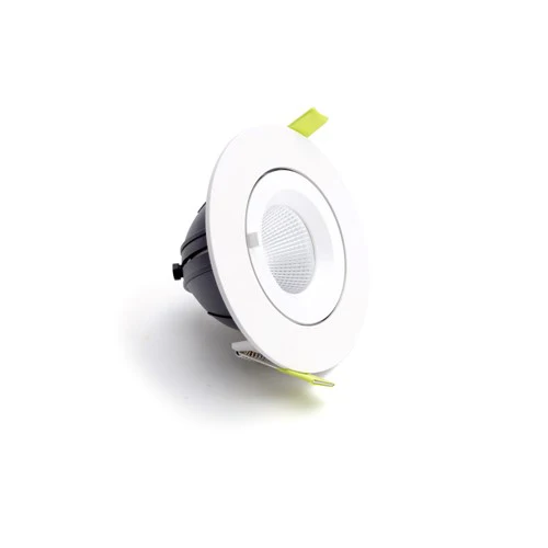 Integral LED Accentplus Scoop Adjustable Downlight 125Mm Cutout 2420Lm 22W 3000K 110Lm/W Cri90 36 Beam White 36Vdc 600Ma - No Driver - ILDL125SC003