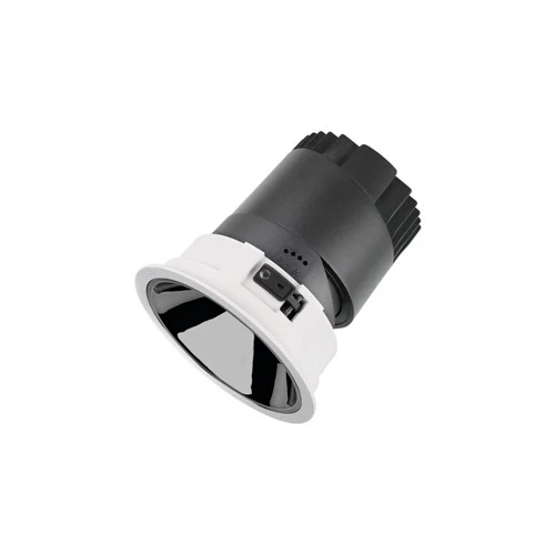 Integral LED Accentpro Led Downlight 36 Deg Beam Angle 95Mm Cutout 30 Deg Tiltable 355 Deg Rotatable 15W 1277Lm 85Lm/W 3000K Cri90 Mirror Silver Round 34Vdc 350Ma Without Driver - ILDL95P009
