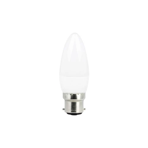 Integral LED Candle Bulb B22 250Lm 2.2W 4000K Non-Dimm 280 Beam Frosted Integral - ILCANDB22NE080