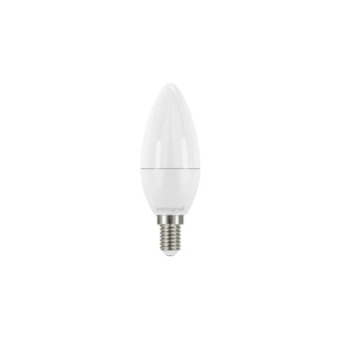 Integral LED Candle Bulb E14 806Lm 7.2W 2700K Non-Dimm 260 Beam Frosted Integral - ILCANDE14NC054