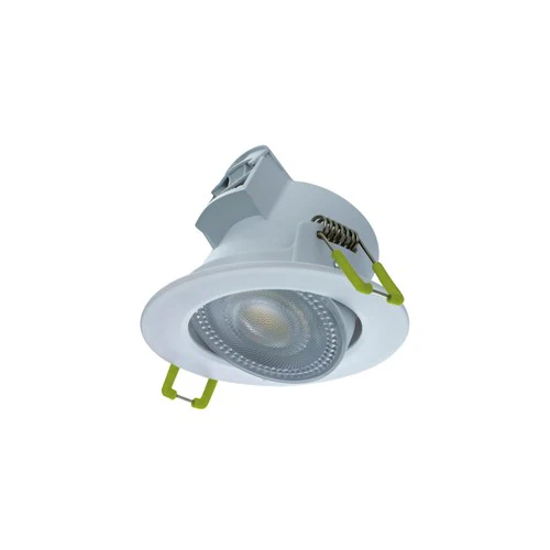 Integral LED Compact Eco Led Downlight Ip44 30 Deg Tiltable 5.5W 550Lm 3000/4000/6500K Switchable Cct 100Lm/W 38 Deg Beam Dimmable 68Mm Cut Out - ILDL68G006