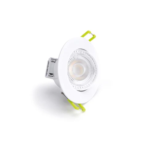 Integral LED Compact Eco Led Downlight Ip44 30 Deg Tiltable Tuya Rgbw 4.8W 360Lm Rgb/2700 To 6500K 75Lm/W 60 Deg Beam Dimmable 68Mm Cut Out - ILDL68G012