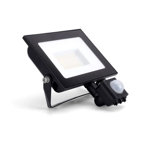 Integral LED Compact Slim Floodlight Pir 30W 3000Lm 4000K 120 Beam 100Lm/W Ip65 Ik08 Integral Led Black - ILFLE041