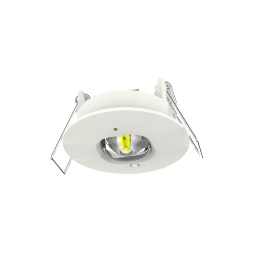 Integral LED Emergency Compact Downlight 1W 120Lm 3Hr Non-Maintained 38Mm Cutout 5700K Open Area Manual Test Integral Led - ILEMDL072
