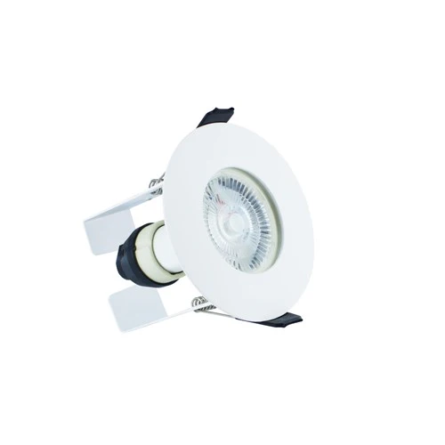 Integral LED Evofire Fire Rated Downlight 70Mm Cutout 3Pack Ip65 White Round +Gu10 Holder & Insulation Guard Integral - ILDLFR70D003-3