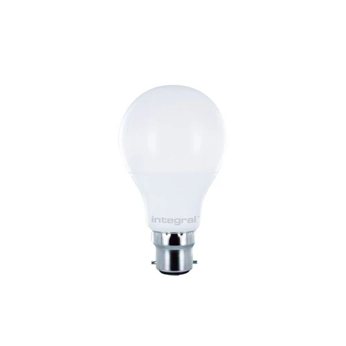 Integral LED Gls Bulb B22 1055Lm 9.5W 5000K Non-Dimm 240 Beam Frosted Integral - ILGLSB22NF016
